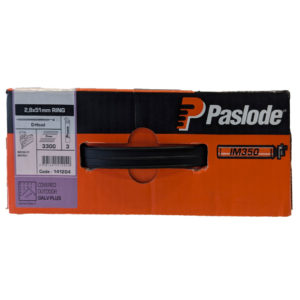 Paslode 2.8 x 51mm Ring Galv Plus IM350 Plus