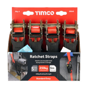 Ratchet Straps J Hook