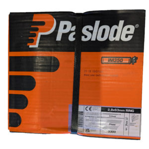 Paslode 2.8mm x 63mm IM350 Plus Ring Shank