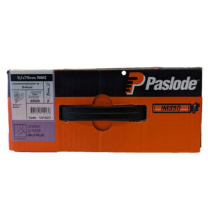 Paslode Nails 3.1 x 75mm Ring Galv Plus IM350 Plus