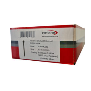 evolution structural timber screws