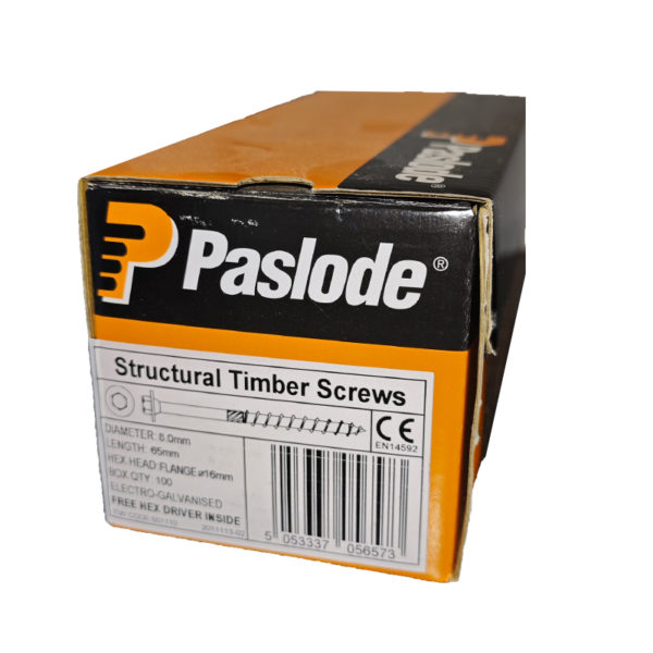 paslode structural timber screws