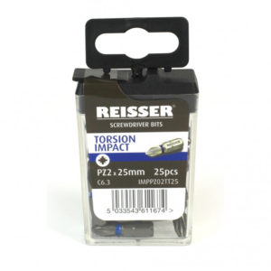 Reisser PZ2 Screwdriver Bits x25
