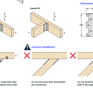 Cullen SA-45 Skewed Angle Hanger - Image 2